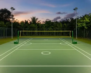 Sepak Takraw Court